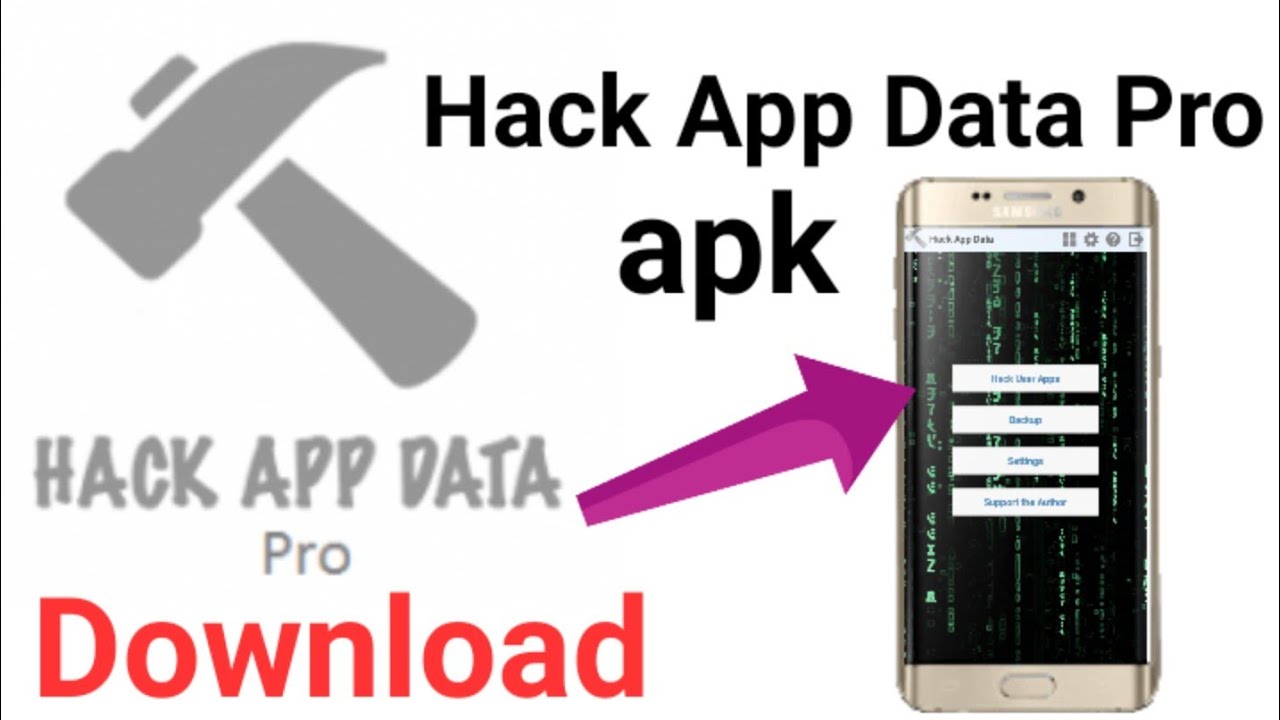 Hack app data no root download